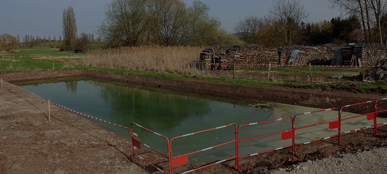 bassin rétention d'eau